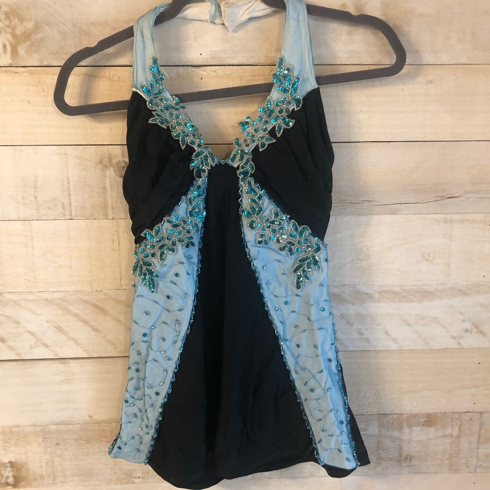 Dance costume halter top